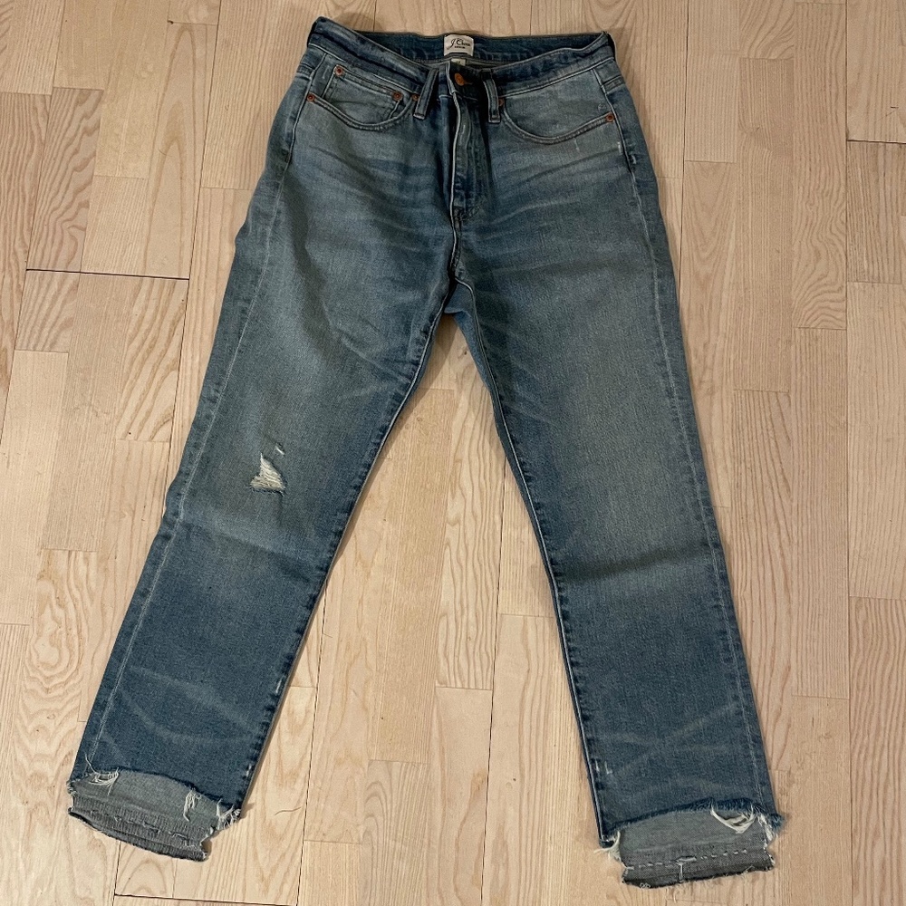 J Crew Straight Jeans